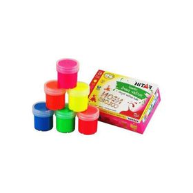Fatih Neon 6x25=150 ml 6 Renk Guaj Boyası