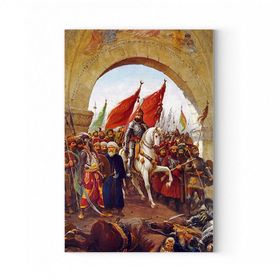 Fatih Sultan Mehmet Han Kanvas Tablo