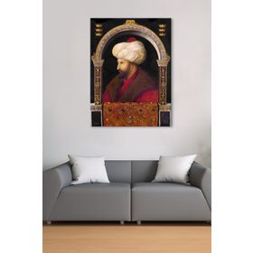 Fatih Sultan Mehmet Han Kanvas Tablo