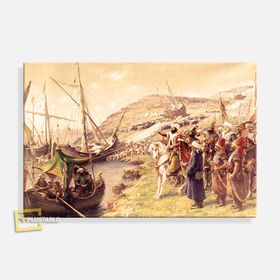 Fatih Sultan Mehmet Han Kanvas Tablo