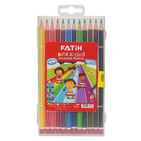 Fatih Tam Boy 12 Renk Çantalı Kuru Boya