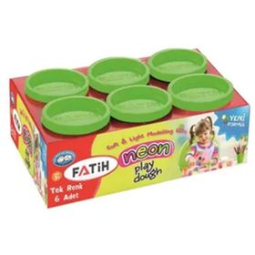 Fatih Tek Renk Yeşil Oyun Hamuru