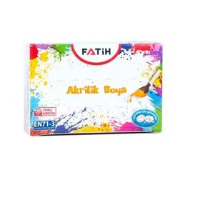 Fatih Turuncu 6'lı 100 ml Akrilik Boya