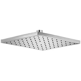 Fause Ankastre Borulu Kare Slim Metal 25x25 cm Altın Duş Başlığı