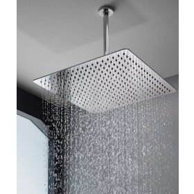 Fause Ankastre Borulu Kare Slim Metal 30x30 cm Duş Başlığı