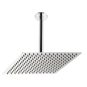 Fause Ankastre Borulu Kare Slim Metal 40x40 cm Tavandan Duş Başlığı