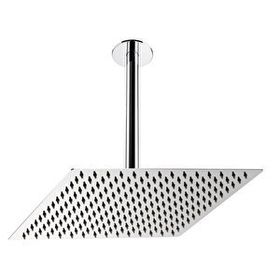 Fause Ankastre Borulu Kare Slim Metal 40x40 cm Tavandan Duş Başlığı