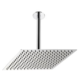Fause Ankastre Borulu Kare Slim Metal 40x40 cm Tavandan Duş Başlığı