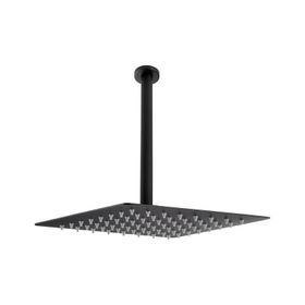 Fause Ankastre Borulu Kare Slim Metal 40x40 cm Tavandan Duş Başlığı