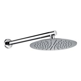 Fause Ankastre Borulu Oval Slim Metal 25 cm Duş Başlığı