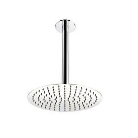 Fause Ankastre Borulu Oval Slim Metal 25 cm Tavandan Duş Başlığı