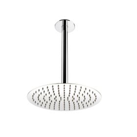 Fause Ankastre Borulu Oval Slim Metal 25 cm Tavandan Duş Başlığı