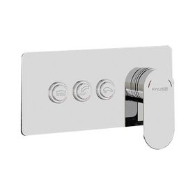 Fause Comfort 3 Yönlü Krom Ankastre Banyo Bataryası