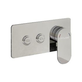 Fause KAB103-2 Comfort 2 Yönlü Krom Ankastre Banyo Bataryası