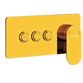 Fause KAB103-3G Comfort 3 Yönlü Gold Ankastre Banyo Bataryası