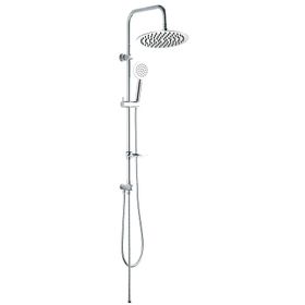 Fause KDS105 Slim Çelik Başlıklar Kolonlu Tepe Duş Seti