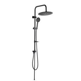 Fause KDS105 Slim Çelik Başlıklar Kolonlu Tepe Duş Seti