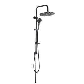 Fause KDS105 Slim Çelik Başlıklar Kolonlu Tepe Duş Seti