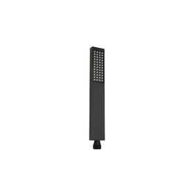 Fause KE102-B Pirinç Metal Kare Siyah El Duş Başlığı