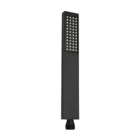 Fause KE102-B Pirinç Metal Kare Siyah El Duş Başlığı