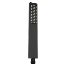 Fause KE102-B Pirinç Metal Kare Siyah El Duş Başlığı