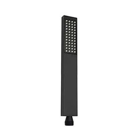 Fause KE102 Pirinç Metal Kare Mat Siyah El Duş Başlığı