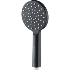 Fause KE121-B 3 Fonksiyonlu Oval Siyah El Duş Başlığı