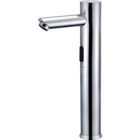 Fause KFB106-1 Tek Su Girişli Fotoselli Yüksek Çanak Krom Lavabo Bataryası