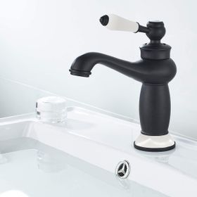 Fause KLB100 Mat Siyah Rustik Lavabo Bataryası