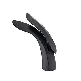 Fause KLB103 Leaf Mat Siyah Lavabo Bataryası