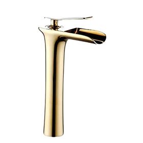 Fause KSL102 Yüksek Çanak Altın Lavabo Bataryası