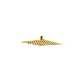 Fause KTD102-G Kare Slim 304 Metal 25x25 cm Altın Tepe Duş Başlığı