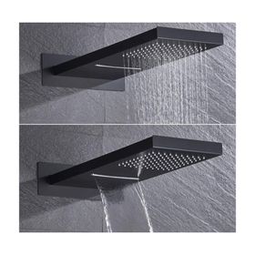 Fause Siyah Comfort Panel Şelale Fau111-b FAU111-B Duş Ankastre Seti