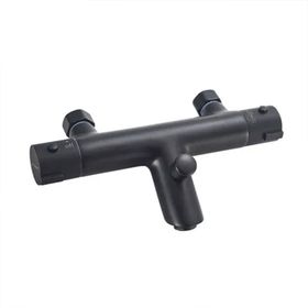 Fause Siyah KTB101-B Termostatik Banyo Bataryası