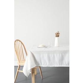 Favora Açelya 160x220 Ekru Leke Tutmaz Masa Örtüsü