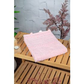 Favora Bella 50x90 Pembe Ponponlu Yüz Havlusu