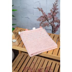 Favora Bella 50x90 Pudra Ponponlu Yüz Havlusu