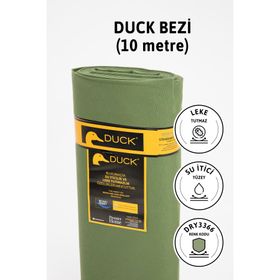 Favora Premier 10 mt Haki Metrelik Duck Keten Su İtici Bez Kumaş