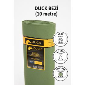 Favora Premier 10 mt Haki Metrelik Duck Keten Su İtici Bez Kumaş
