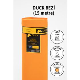 Favora Premier 15 mt Turuncu Metrelik Duck Keten Su İtici Bez Kumaş