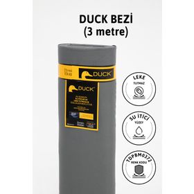 Favora Premier 3 mt Antrasit Metrelik Duck Keten Su İtici Bez Kumaş