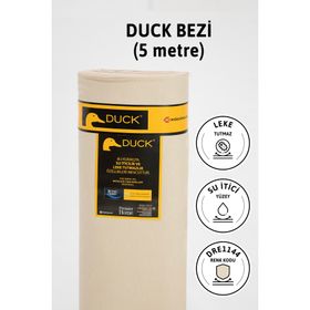 Favora Premier 5 mt Bej Metrelik Duck Keten Su İtici Bez Kumaş