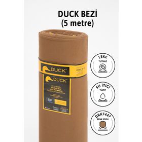 Favora Premier 5 mt Kahverengi Metrelik Duck Keten Su İtici Bez Kumaş