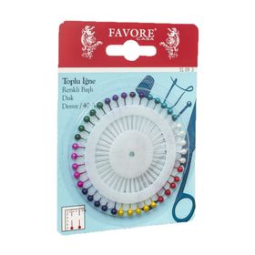 Favore Disk Başlı Toplu İğne