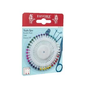 Favore Disk Başlı Toplu İğne