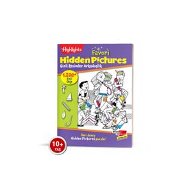 Favori Hidden Pictures Arkadaşlık Puzzle Tek Kitap Dikkat Atölyesi Yayınları