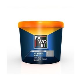 Fawori 2.5 lt Şampanya Silikonlu Mat İç Cephe Duvar Boyası