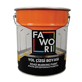 Fawori 20 kg Beyaz Soğuk Yol Çizgi Boyası