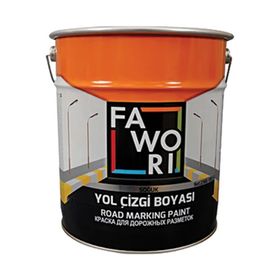 Fawori 20 kg Sarı Soğuk Yol Çizgi Boyası