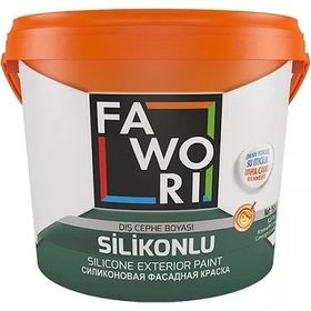 Fawori 2,5 L Beyaz Silikonlu Dış Cephe Boyası